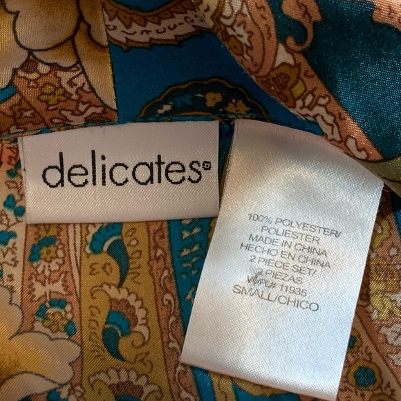 Vintage Delicates PJ Top - Picture 3 of 3